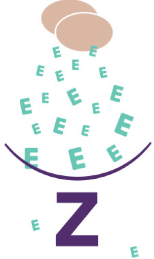 Illustration of how ZOLADEX reduces estrogen made by the ovaries and tamoxifen blocks estrogen from breast cancer cells
